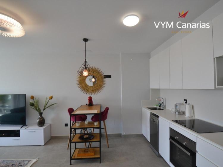 Apartment New In Terazzas De Costa Adeje. Big Terrace With A Garden, Heated Pool And Private Parking